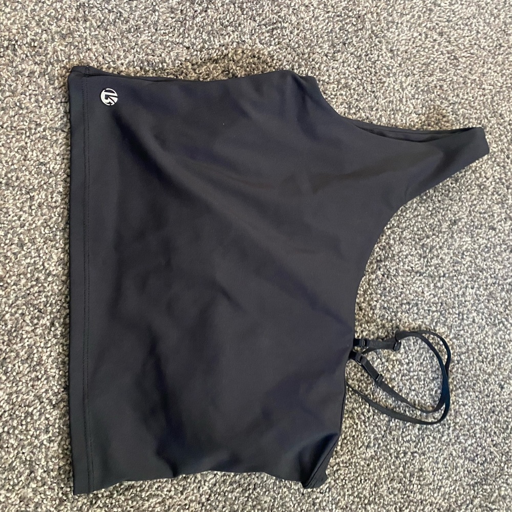 Buff bunny half shoulder tank.